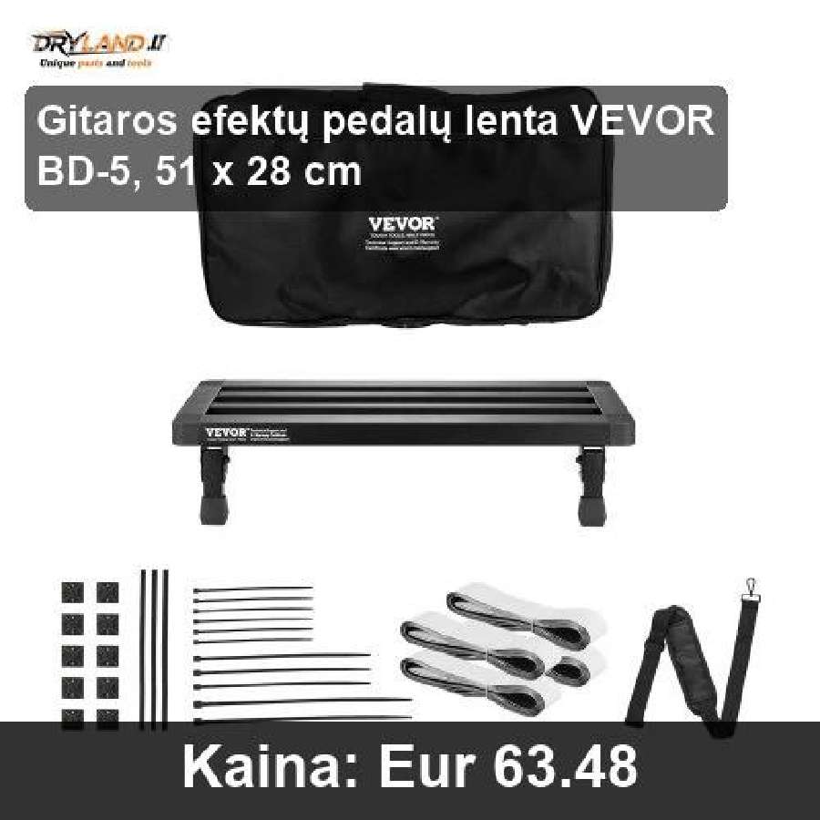 Akustinių gitarų dėklai Vevor - saugumas ir patogu - nuotraukos Nr. 10
