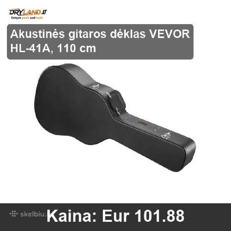 Akustinių gitarų dėklai Vevor - saugumas ir patogu - nuotraukos Nr. 25