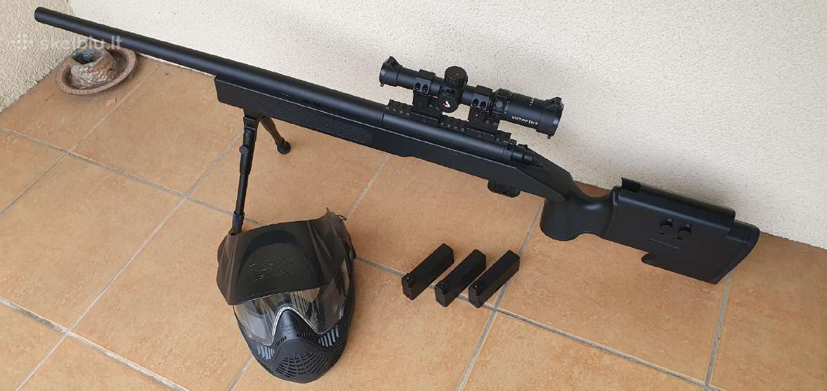 M62 Airsoft Sniper + Priedai - nuotraukos Nr. 5