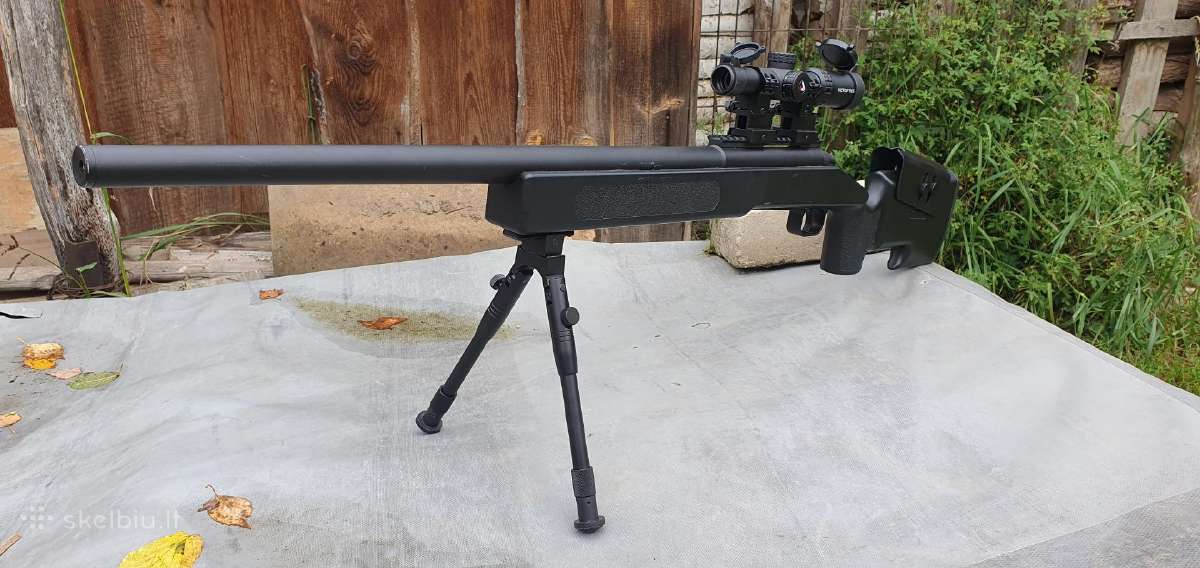 M62 Airsoft Sniper + Priedai - nuotraukos Nr. 2