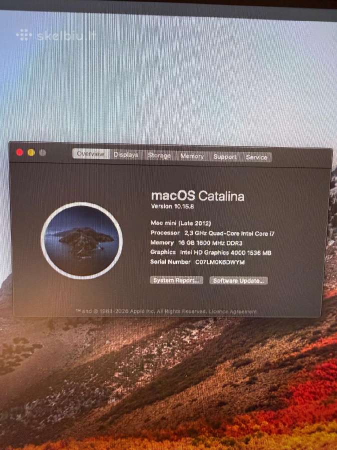 Apple Mac mini (late 2012) - nuotraukos Nr. 3