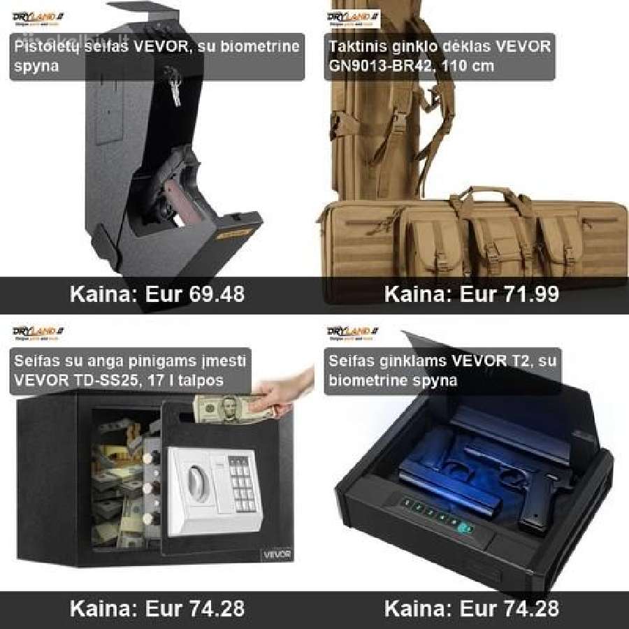 Patikimi seifai ginklų ir vertybių saugojimui - nuotraukos Nr. 10