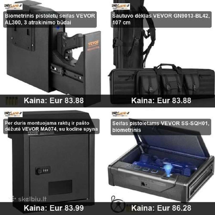 Patikimi seifai ginklų ir vertybių saugojimui - nuotraukos Nr. 13