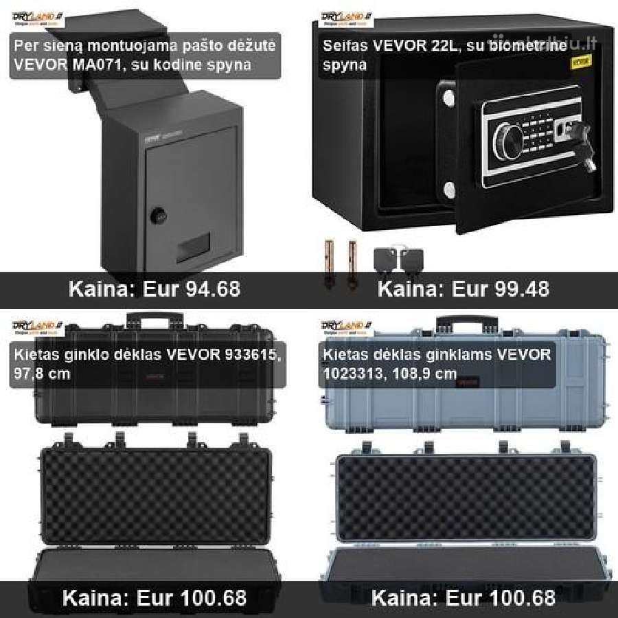 Patikimi seifai ginklų ir vertybių saugojimui - nuotraukos Nr. 16
