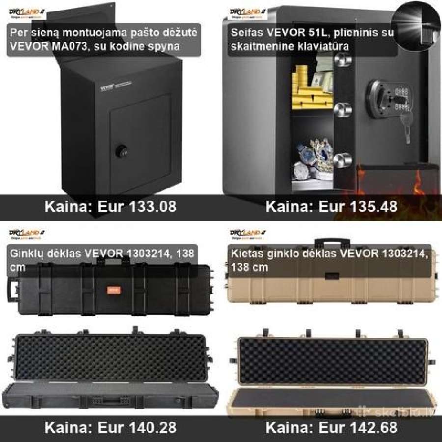Patikimi seifai ginklų ir vertybių saugojimui - nuotraukos Nr. 22