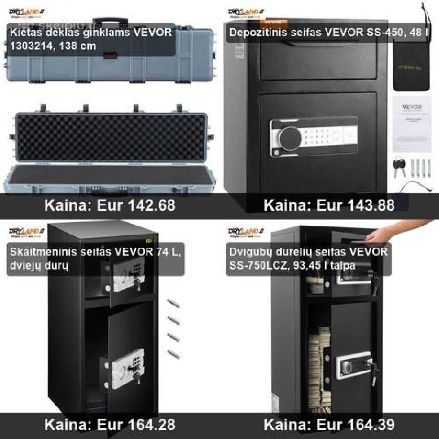 Patikimi seifai ginklų ir vertybių saugojimui - nuotraukos Nr. 23