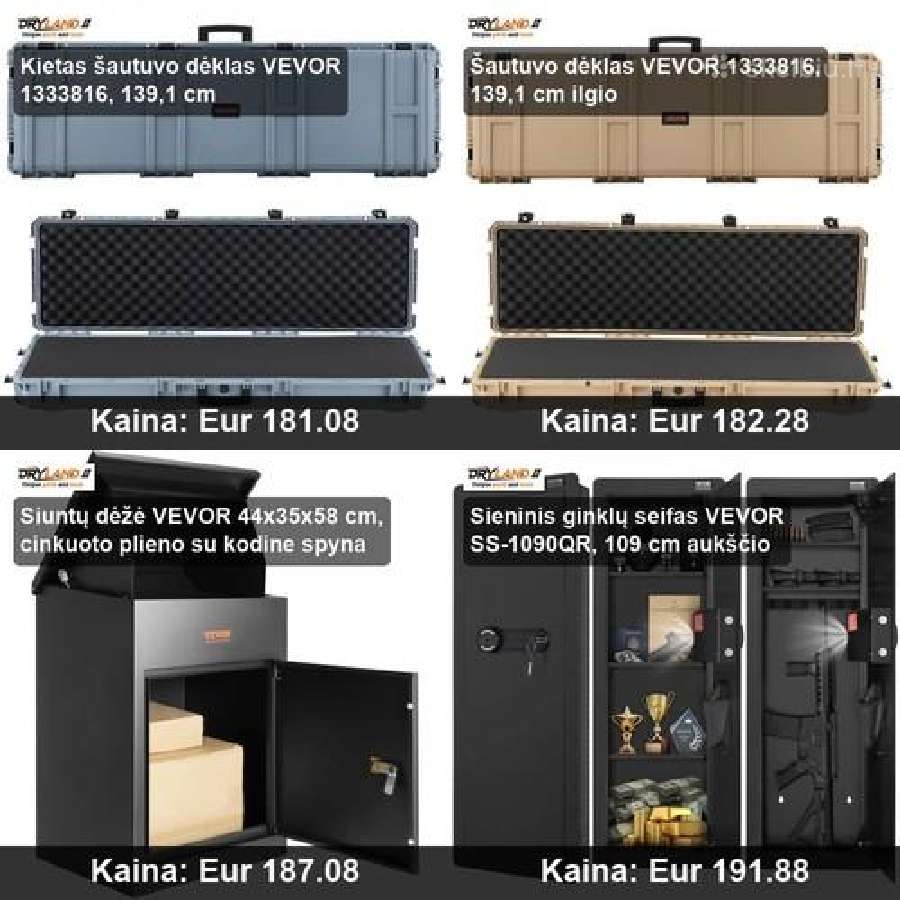 Patikimi seifai ginklų ir vertybių saugojimui - nuotraukos Nr. 25