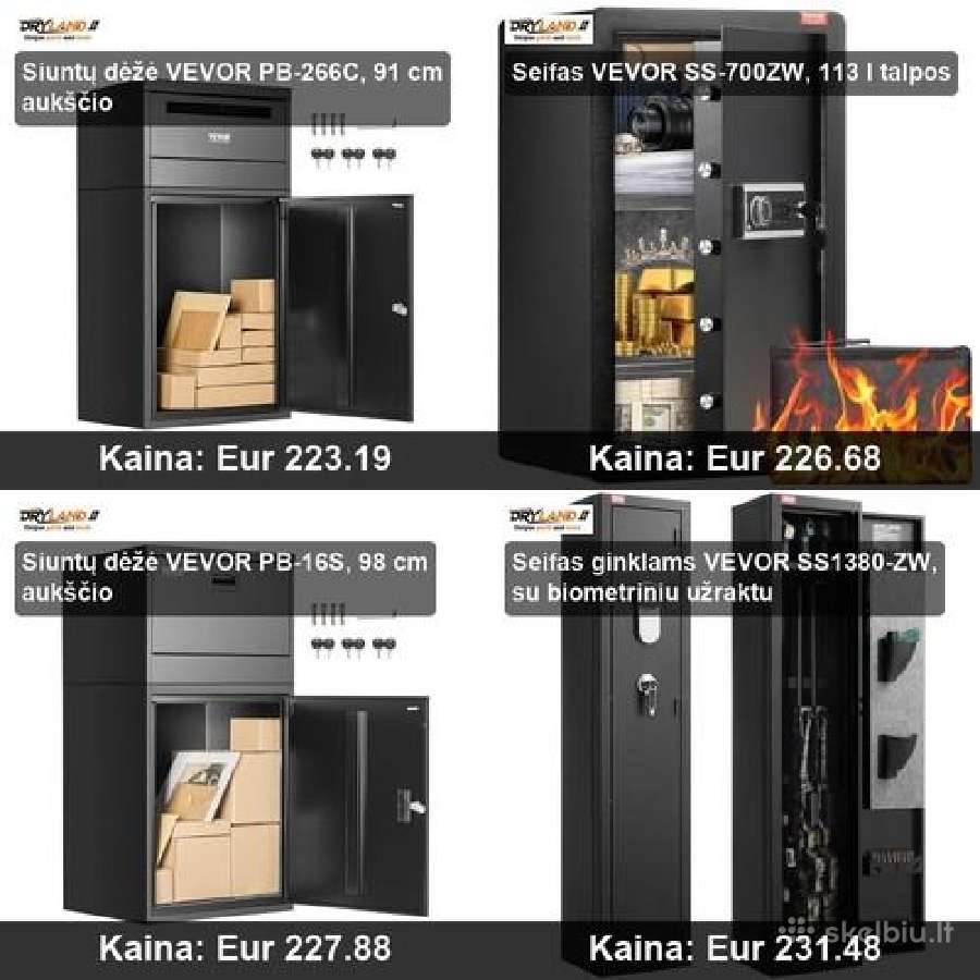 Patikimi seifai ginklų ir vertybių saugojimui - nuotraukos Nr. 28
