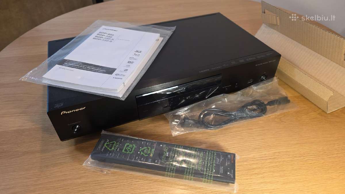 Pioneer Bdp-450 Blu-ray grotuvas - nuotraukos Nr. 2