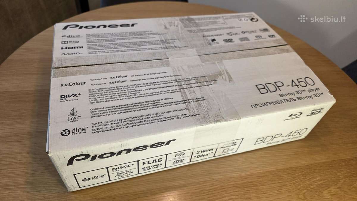 Pioneer Bdp-450 Blu-ray grotuvas - nuotraukos Nr. 6