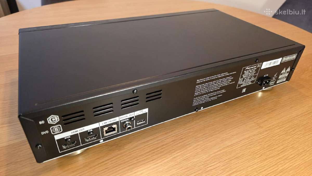 Pioneer Bdp-450 Blu-ray grotuvas - nuotraukos Nr. 4