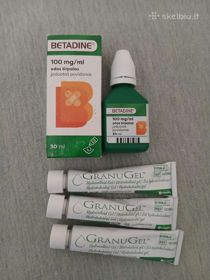 Pleistrai,betadine,granugel - nuotraukos Nr. 3