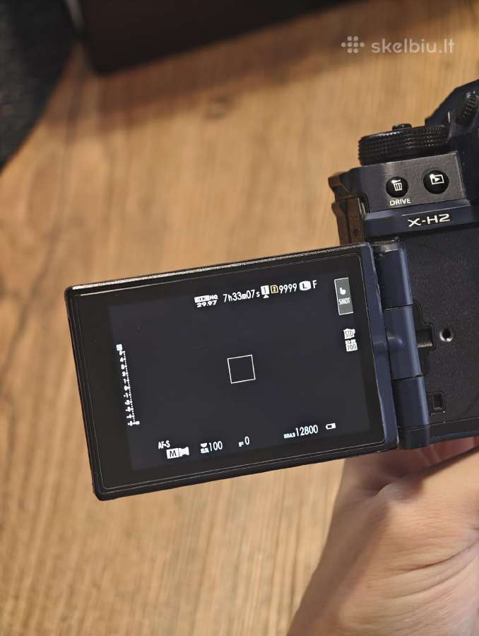 Fujifilm X-h2 Xh2 fotoaparatas fuji 40.2mp - nuotraukos Nr. 6