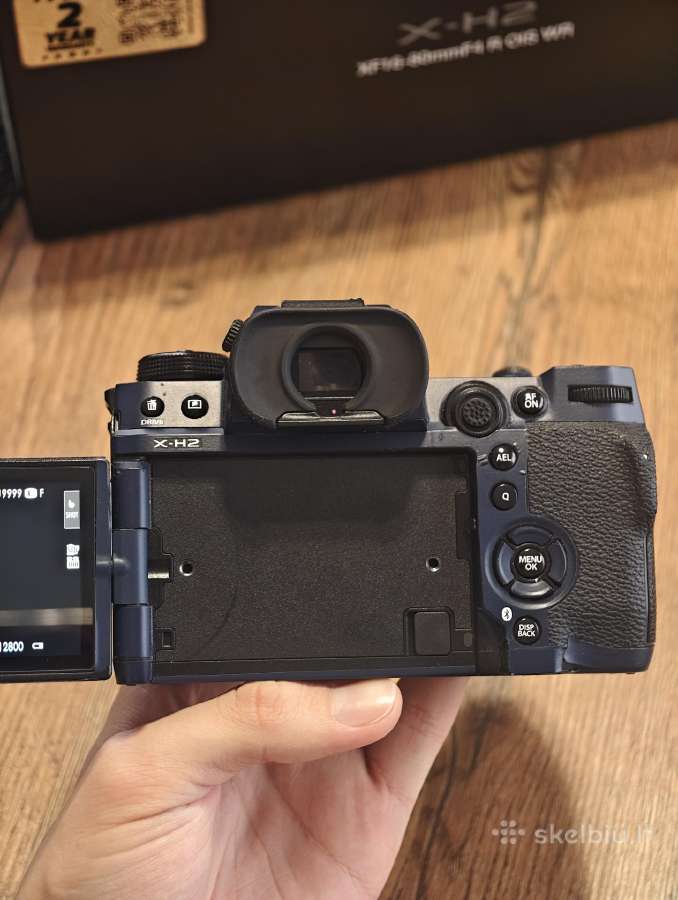 Fujifilm X-h2 Xh2 fotoaparatas fuji 40.2mp - nuotraukos Nr. 11