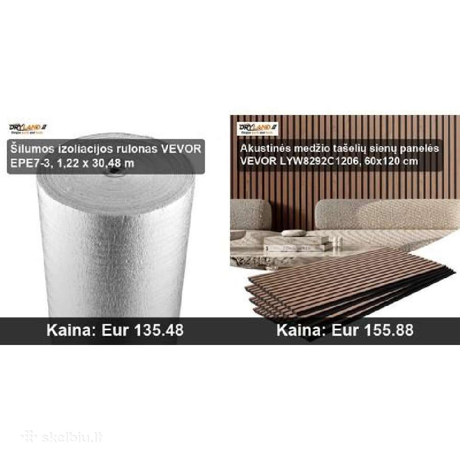 Sienų apdaila ir akustinės plokštės - nuotraukos Nr. 26
