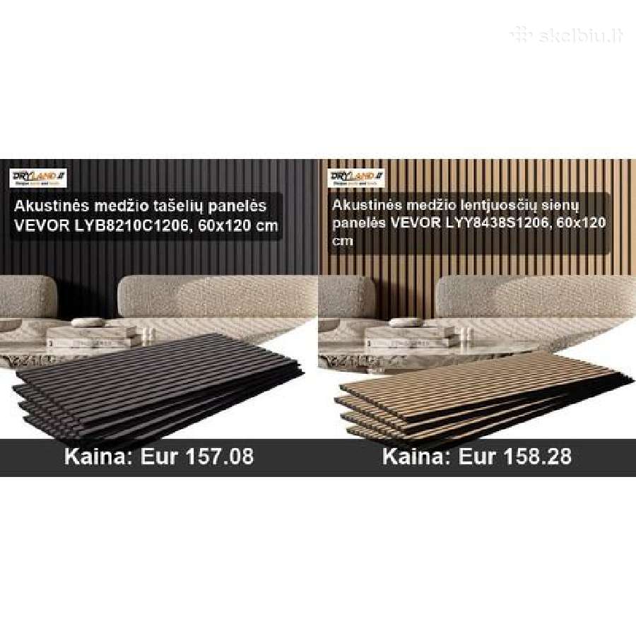 Sienų apdaila ir akustinės plokštės - nuotraukos Nr. 27