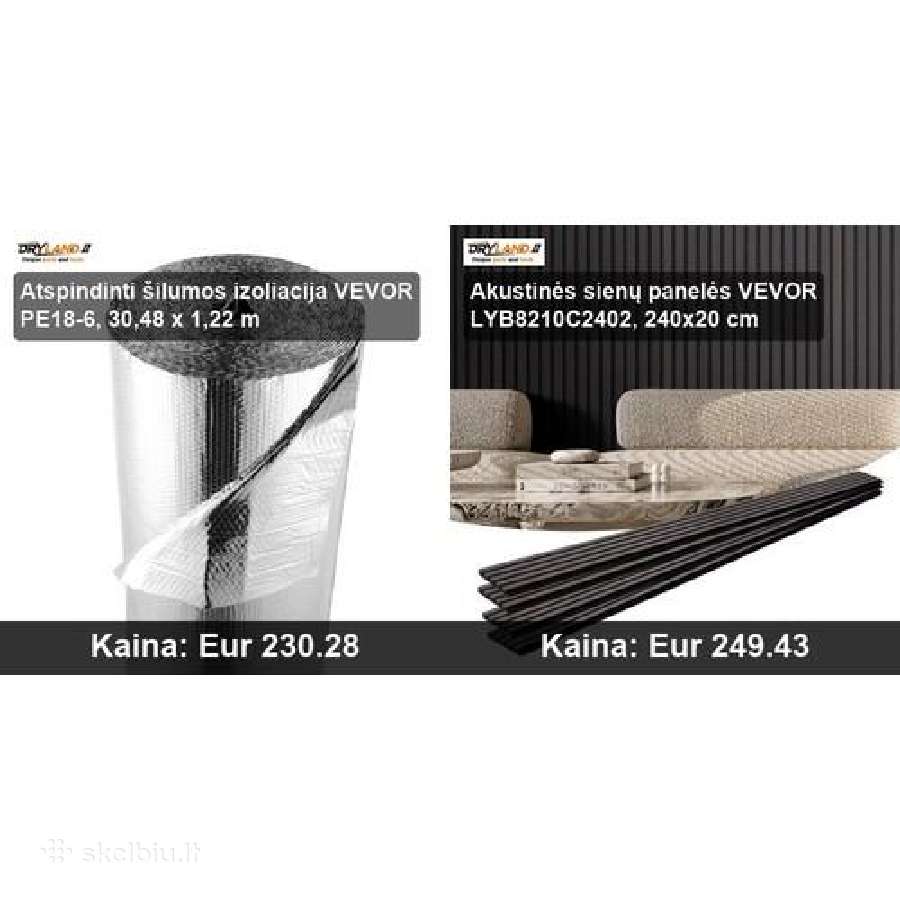 Sienų apdaila ir akustinės plokštės - nuotraukos Nr. 29