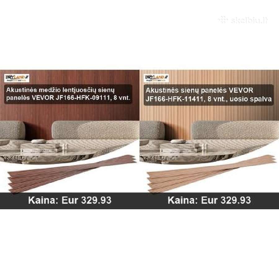 Sienų apdaila ir akustinės plokštės - nuotraukos Nr. 30