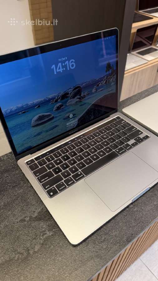 Apple MacBook Pro 13" 2020, M1 su 256gb ir 512gb - nuotraukos Nr. 3