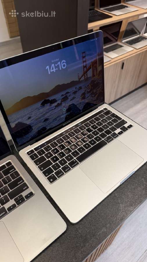 Apple MacBook Pro 13" 2020, M1 su 256gb ir 512gb - nuotraukos Nr. 4