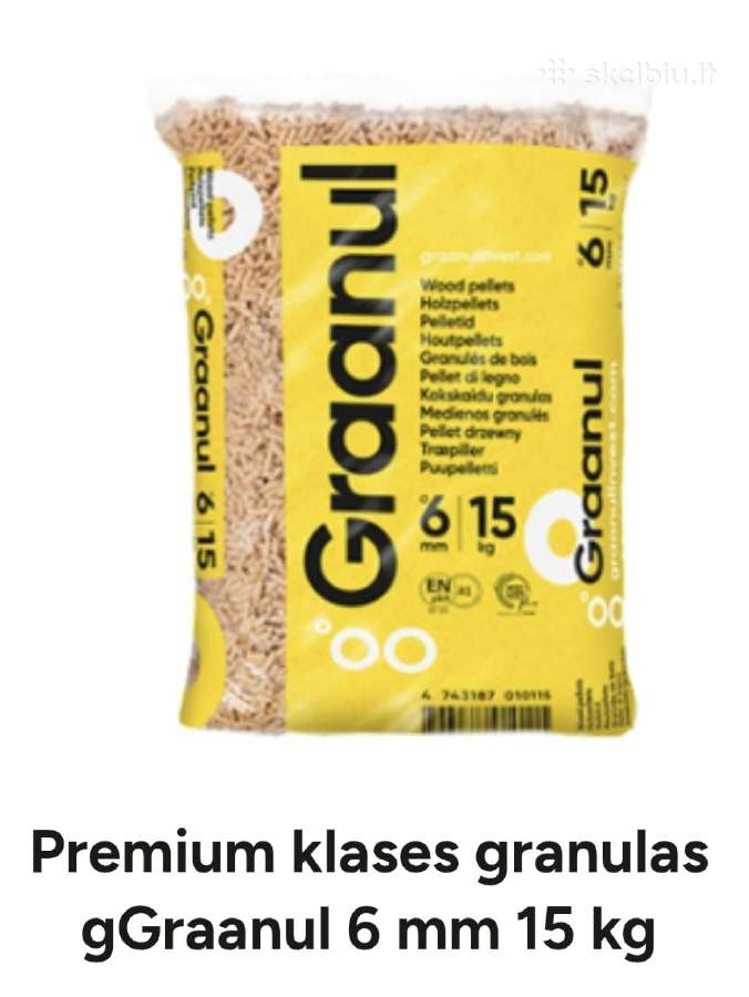 Granules A 1 Premium 6mm - nuotraukos Nr. 2