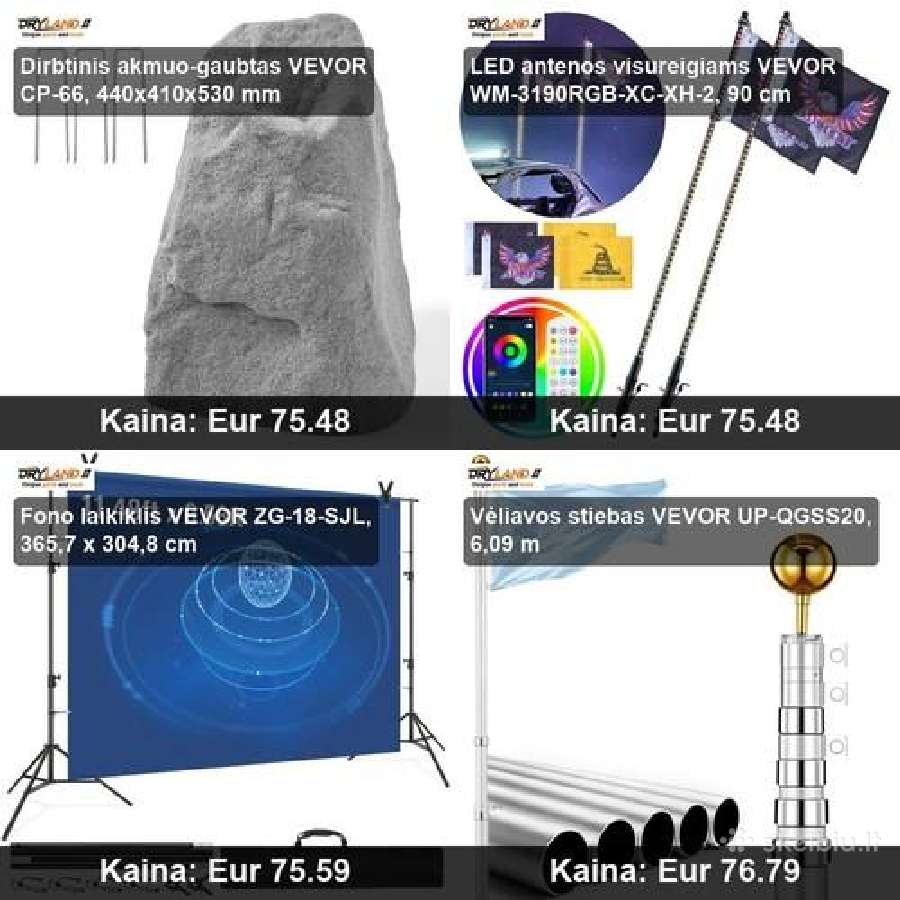 Sodo dekoracijos, šventinės stovai - nuotraukos Nr. 17