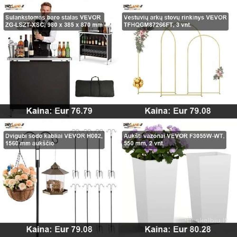 Sodo dekoracijos, šventinės stovai - nuotraukos Nr. 18