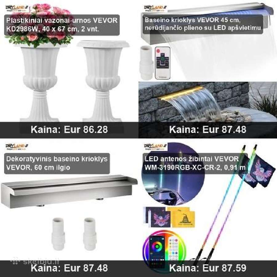 Sodo dekoracijos, šventinės stovai - nuotraukos Nr. 21