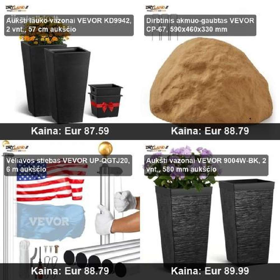 Sodo dekoracijos, šventinės stovai - nuotraukos Nr. 22