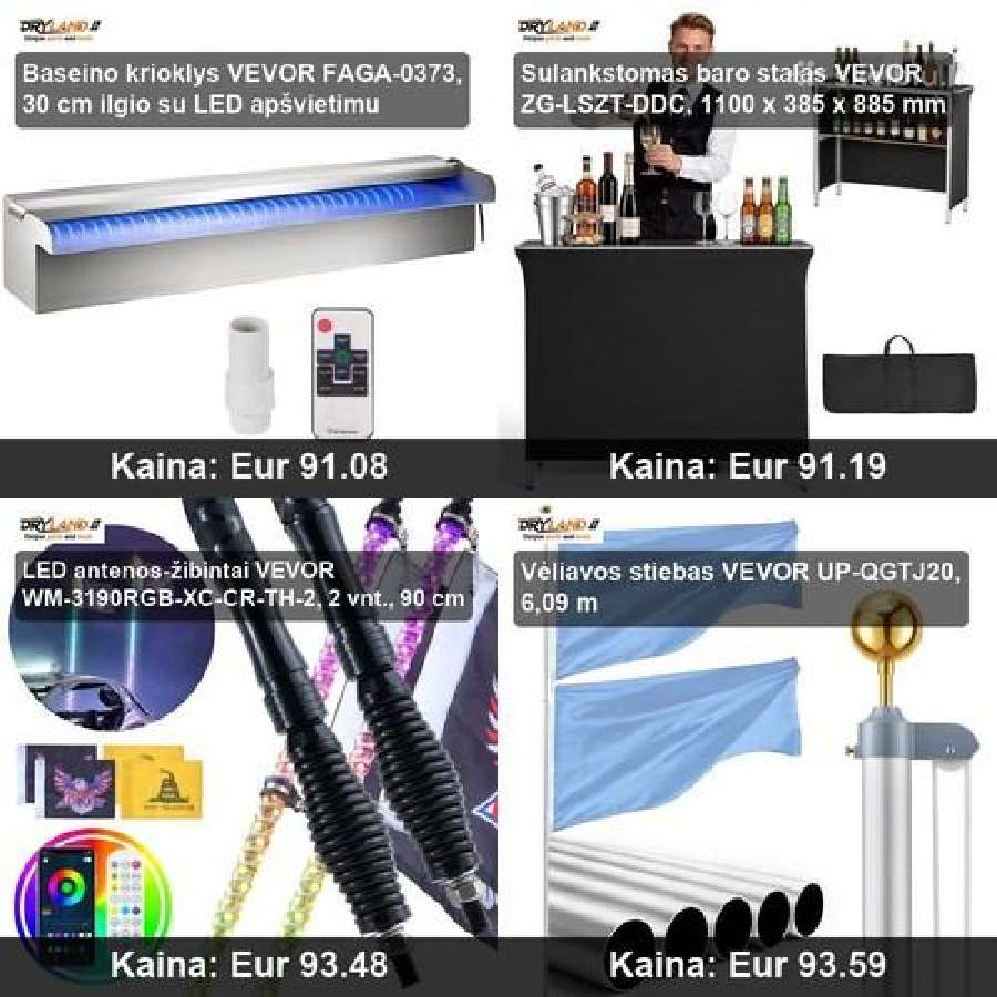 Sodo dekoracijos, šventinės stovai - nuotraukos Nr. 23