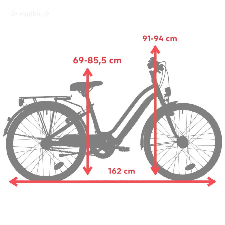 Btwin 500 24" vaik. miesto dviratis – kaip naujas - nuotraukos Nr. 2