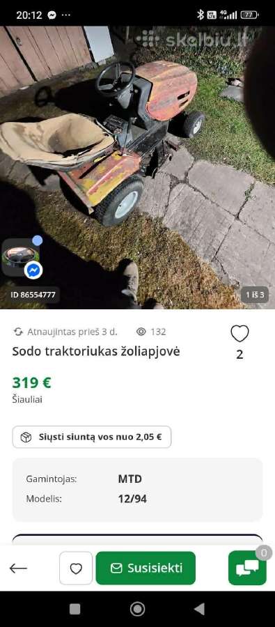 Mtd 2vnt. - nuotraukos Nr. 7