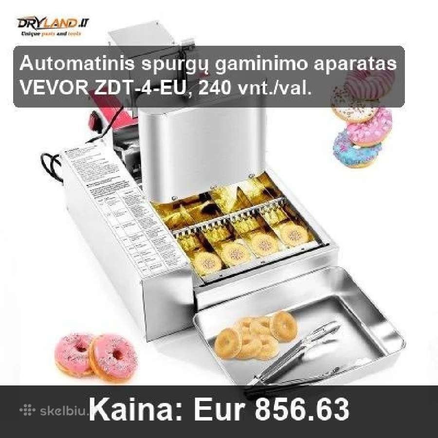 Automatiniai spurgų gaminimo aparatai - nuotraukos Nr. 8