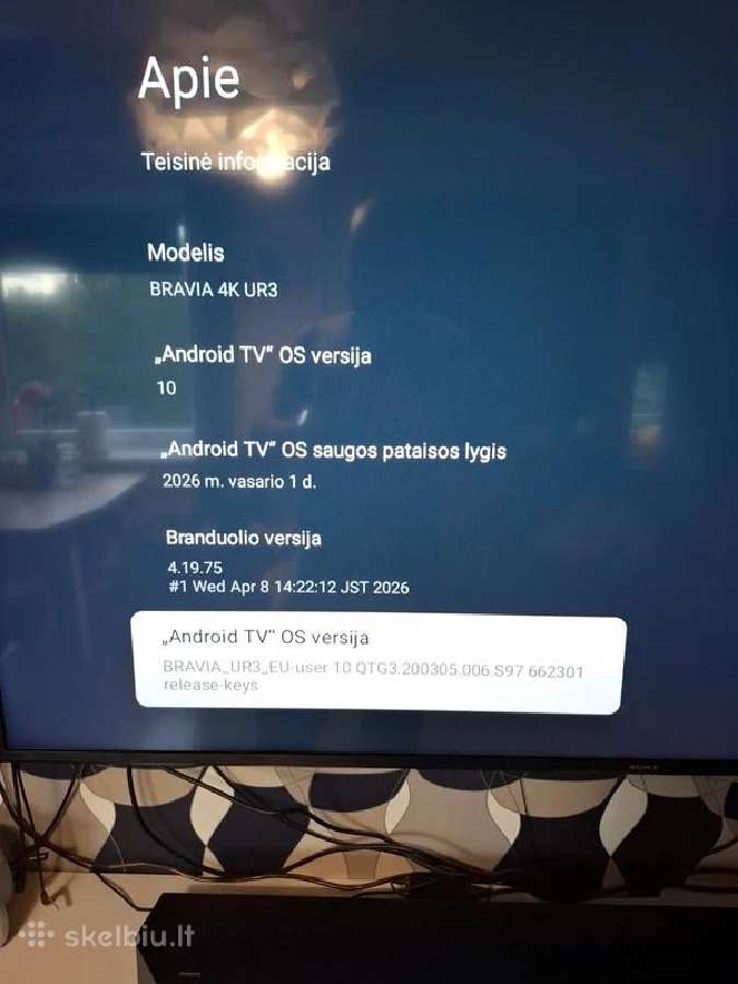 Sony 65 televizorius - nuotraukos Nr. 4