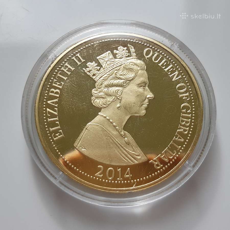 Gibraltaras 1 krona Karas 2014 - nuotraukos Nr. 2
