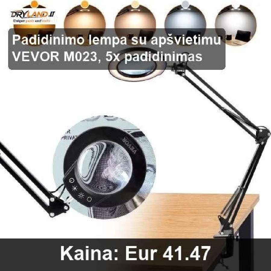Akumuliatoriniai stalo šviestuvai - nuotraukos Nr. 17