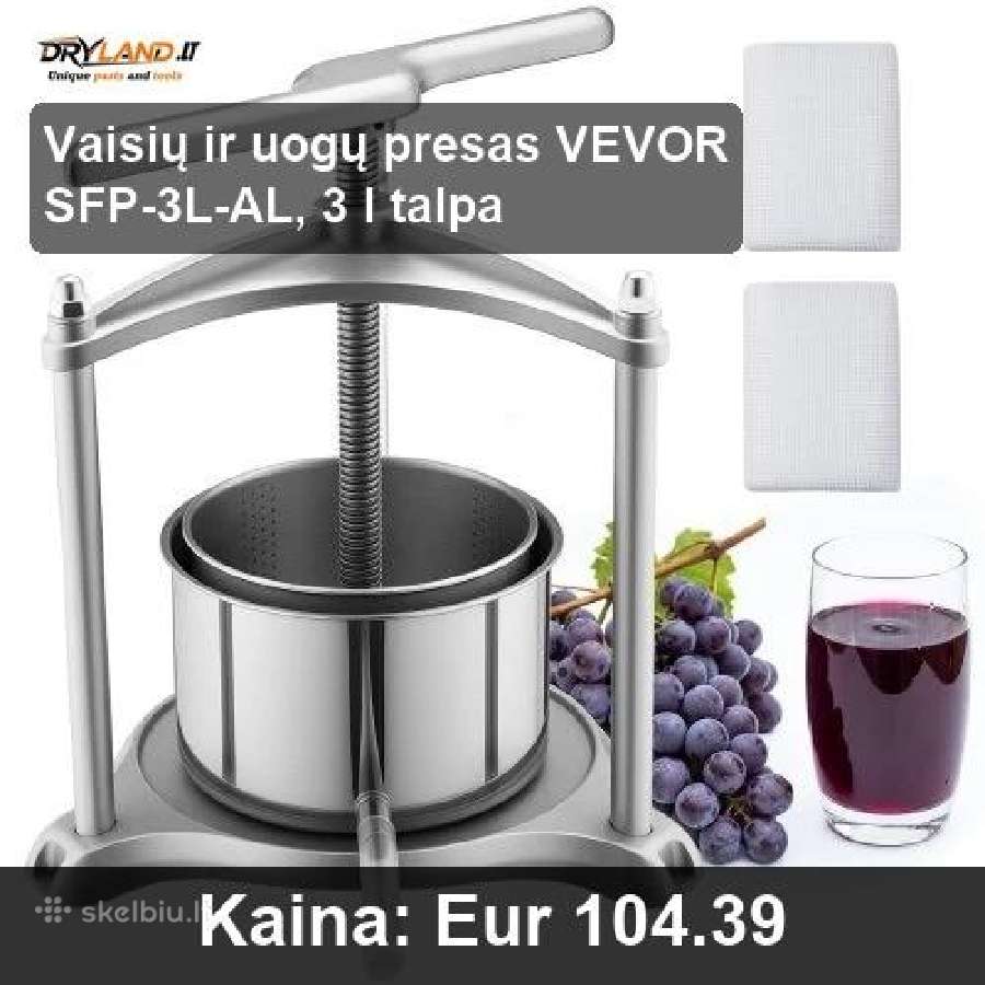 Uogų sulčiaspaudės - šviežios sultys greitai - nuotraukos Nr. 14