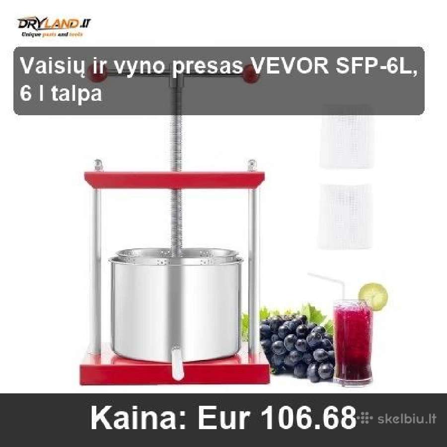 Uogų sulčiaspaudės - šviežios sultys greitai - nuotraukos Nr. 15