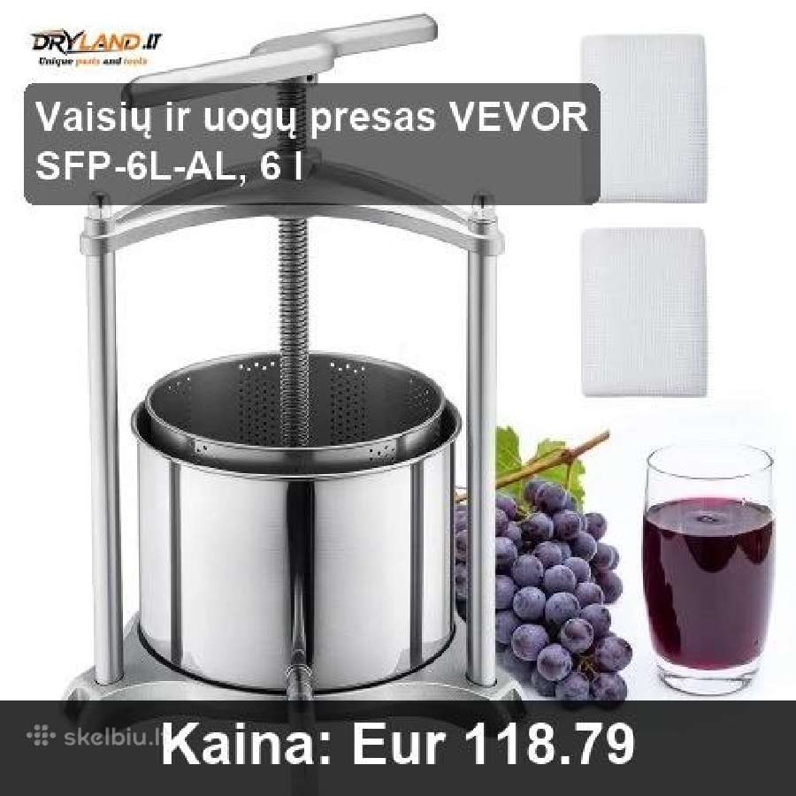 Uogų sulčiaspaudės - šviežios sultys greitai - nuotraukos Nr. 19