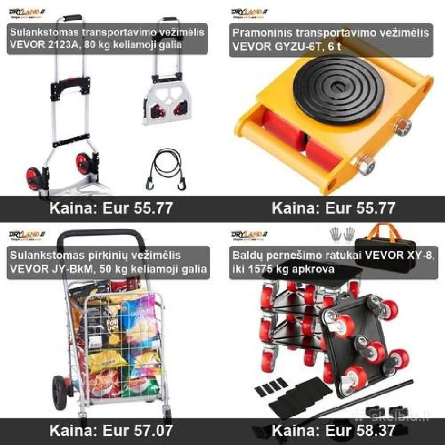 Vežimėliai ir Ratukai – Sunkumus Perkelk Lengvai! - nuotraukos Nr. 9