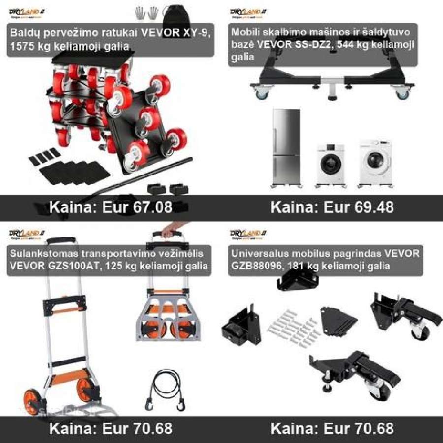 Vežimėliai ir Ratukai – Sunkumus Perkelk Lengvai! - nuotraukos Nr. 11