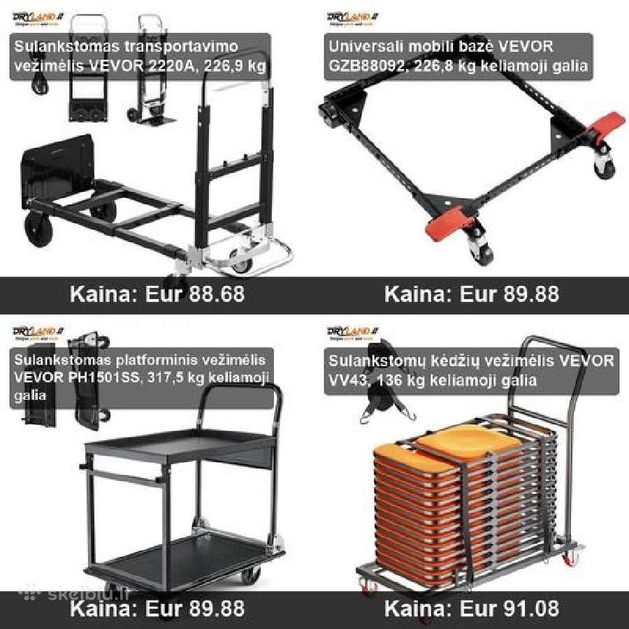 Vežimėliai ir Ratukai – Sunkumus Perkelk Lengvai! - nuotraukos Nr. 14