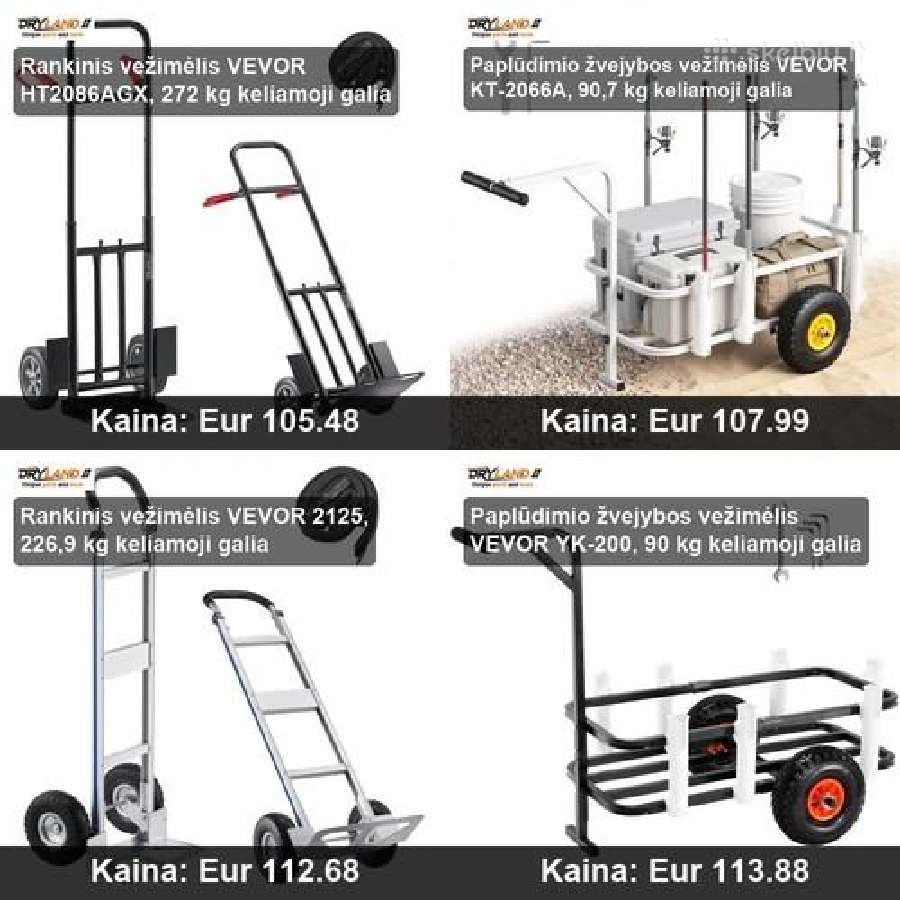 Vežimėliai ir Ratukai – Sunkumus Perkelk Lengvai! - nuotraukos Nr. 17