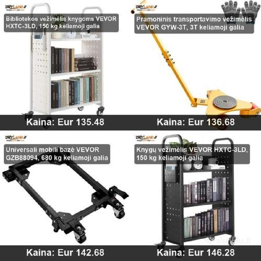 Vežimėliai ir Ratukai – Sunkumus Perkelk Lengvai! - nuotraukos Nr. 19