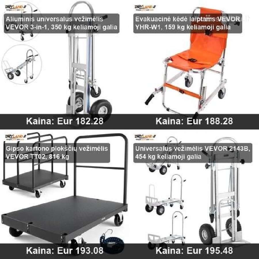 Vežimėliai ir Ratukai – Sunkumus Perkelk Lengvai! - nuotraukos Nr. 25