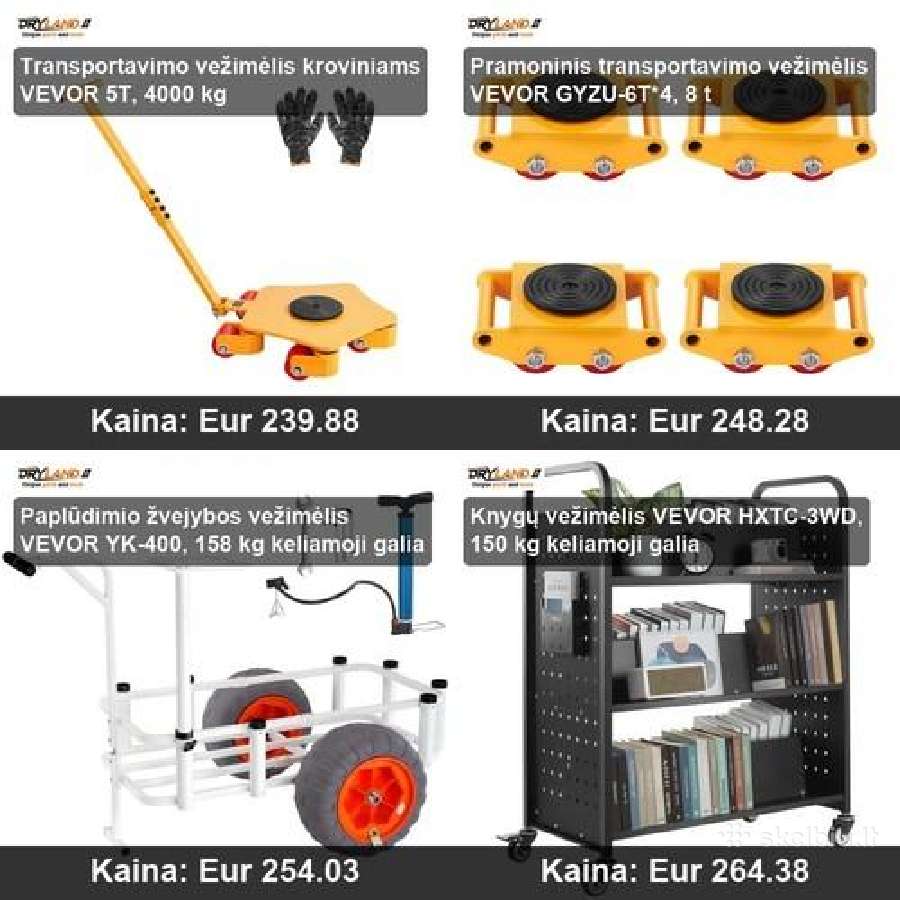 Vežimėliai ir Ratukai – Sunkumus Perkelk Lengvai! - nuotraukos Nr. 27