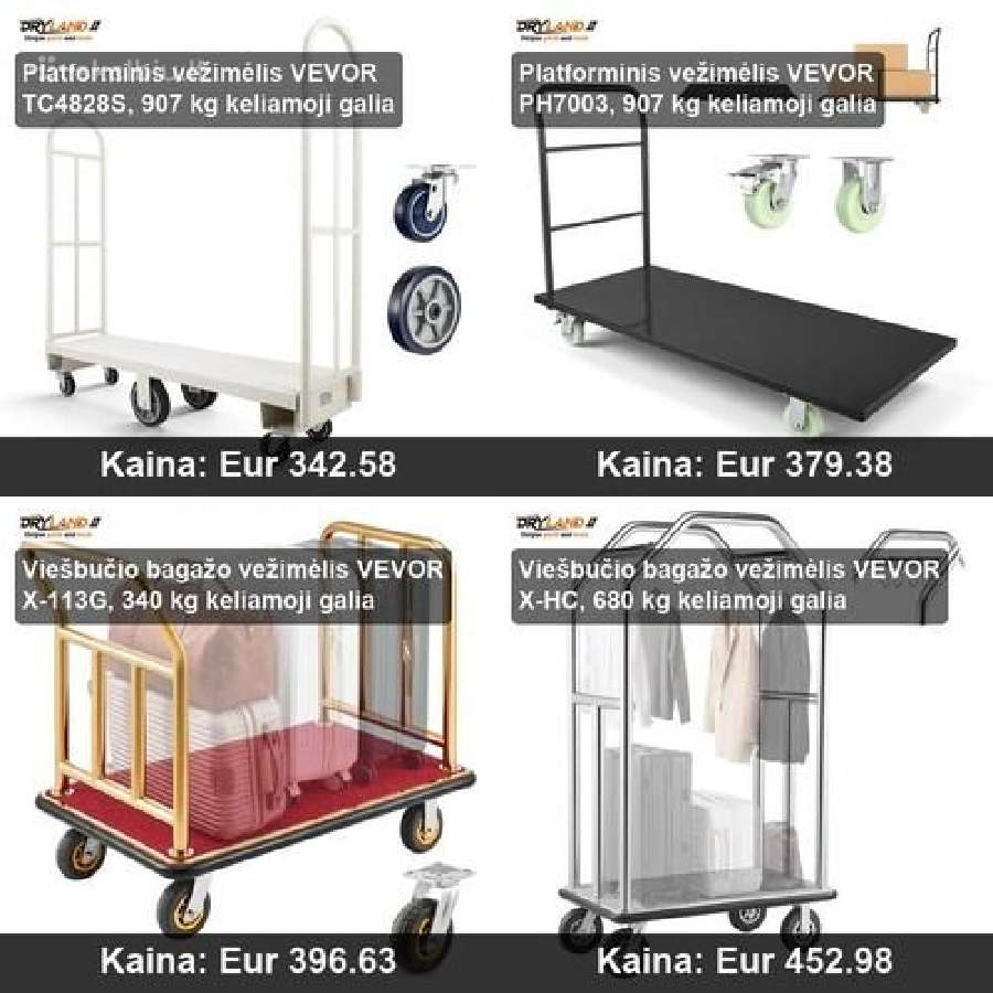Vežimėliai ir Ratukai – Sunkumus Perkelk Lengvai! - nuotraukos Nr. 30