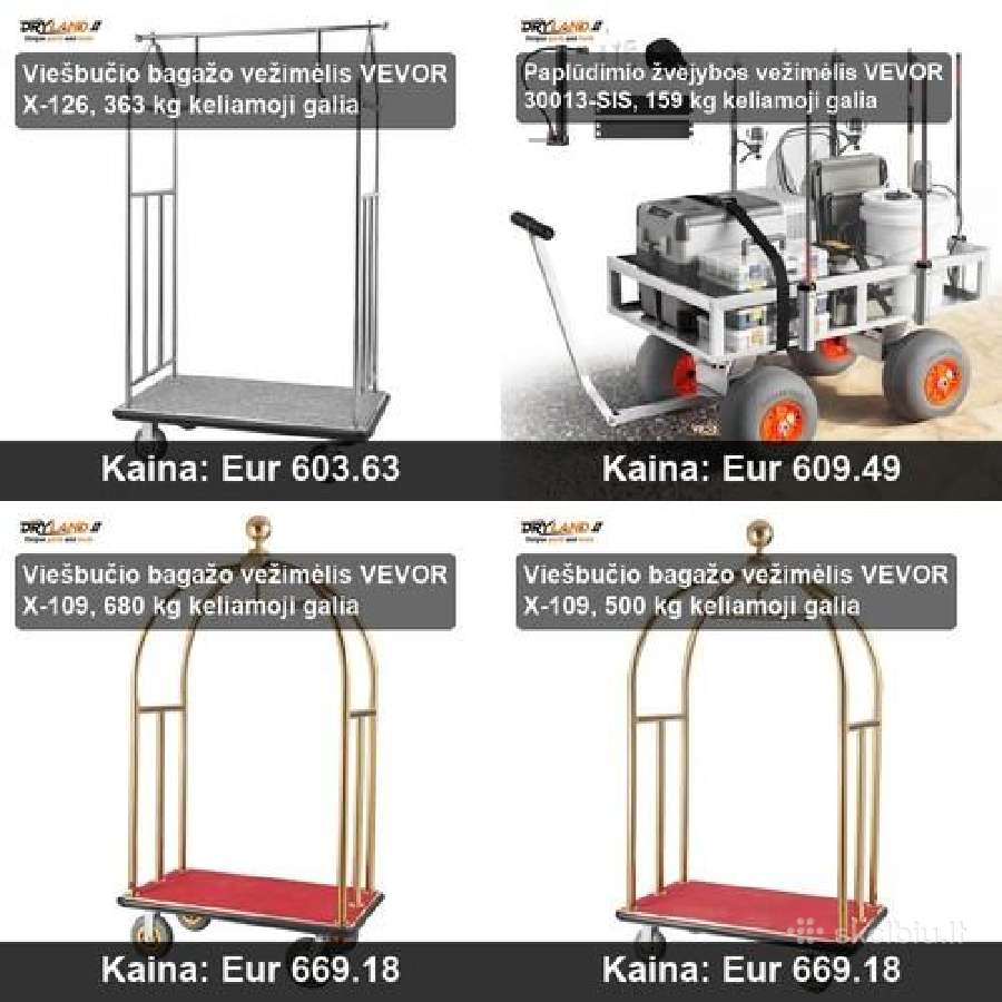 Vežimėliai ir Ratukai – Sunkumus Perkelk Lengvai! - nuotraukos Nr. 32