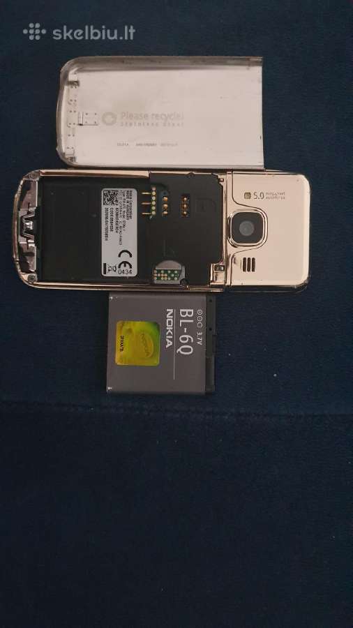 Nokia 6700 classic Gold Edition - nuotraukos Nr. 5