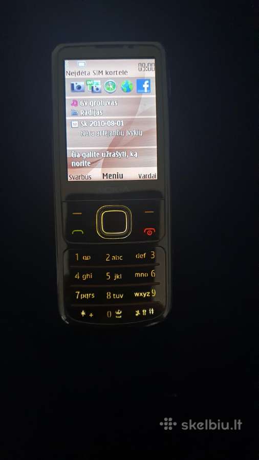 Nokia 6700 classic Gold Edition - nuotraukos Nr. 7